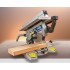 Tronzadora-Ingletadora abatible laser Virutex TM33W  con mesa superior   